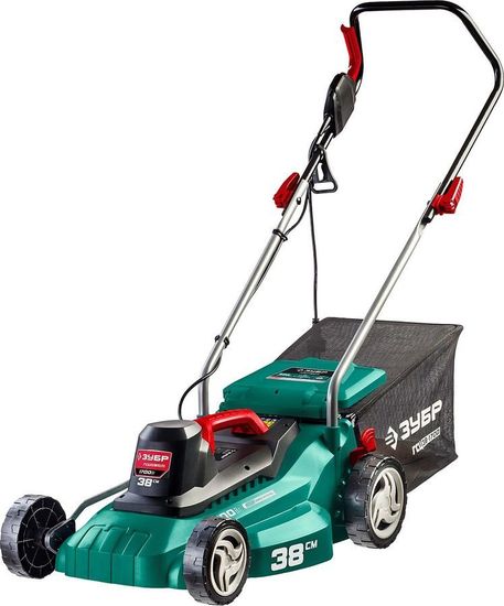 Газонокосилка электрическая ЗУБР 1700 Вт, 38 см