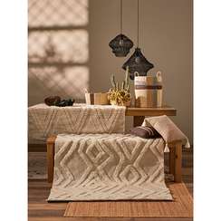 Ковер из шерсти и переработанного хлопка Shillong из коллекции Ethnic, 160х230см