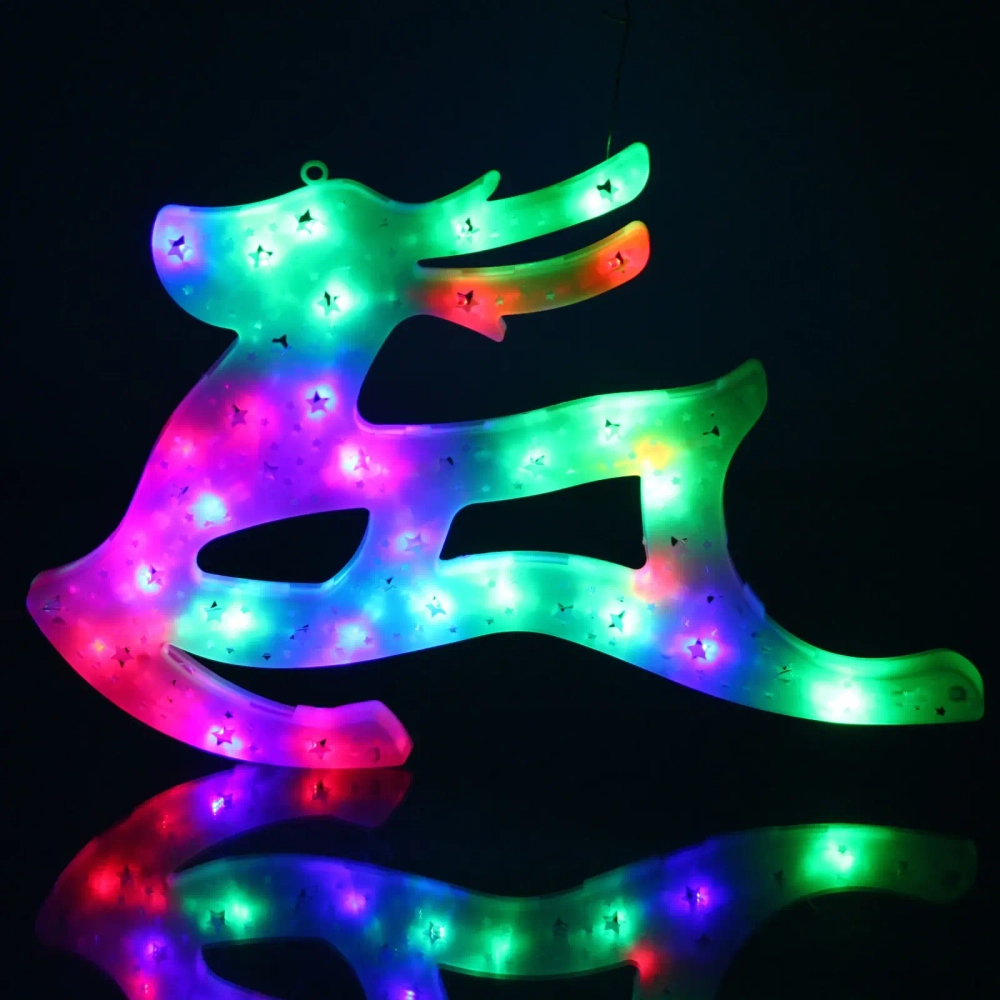 Фигура светодиодная 40см,»Олени» мультицвет