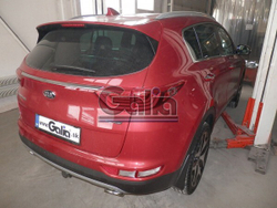 Фаркоп оцинкованный Galia H095C для Hyundai Tucson дорестайл 2015-2018, Kia Sportage 4 дорестайл 2015-2018(паспорт и сертификат в комплекте)(без электрики)