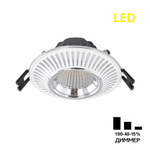 Citilux Дзета CLD042NW1 LED Встраиваемый светильник с диммером