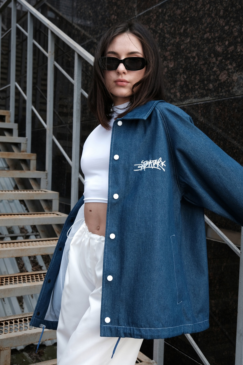 Куртка Anteater Coach Jacket Jeans Navy