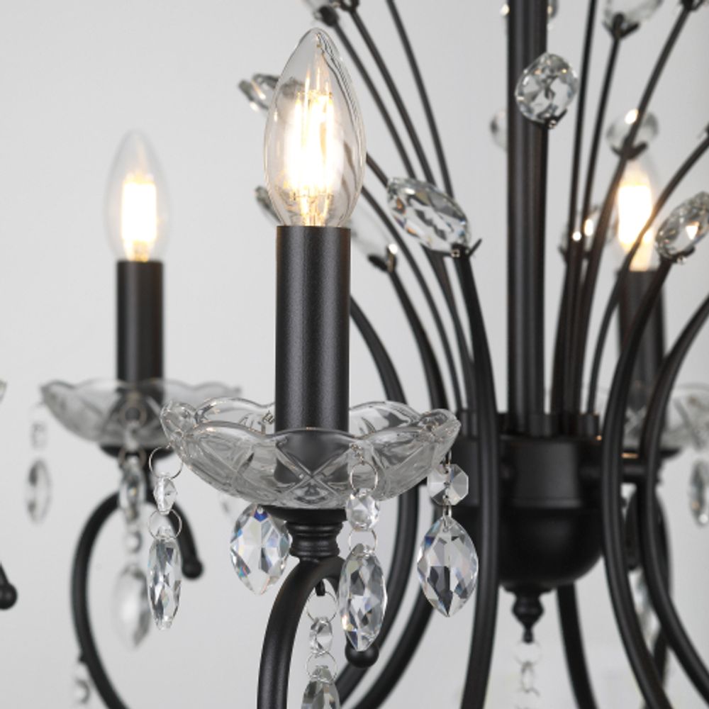 Люстра Rivoli Anamaria 2097-306 6 х Е14 40 Вт классика