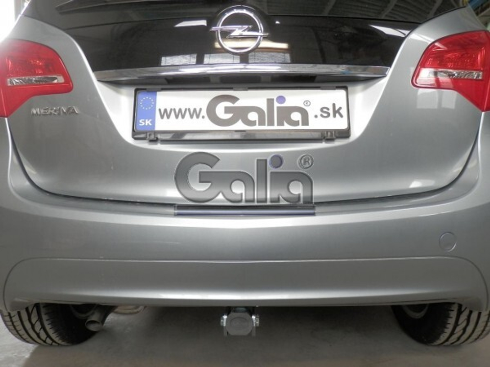 Фаркоп оцинкованный Galia O064C для Opel Meriva 2010-(паспорт и сертификат в комплекте)(без электрики)