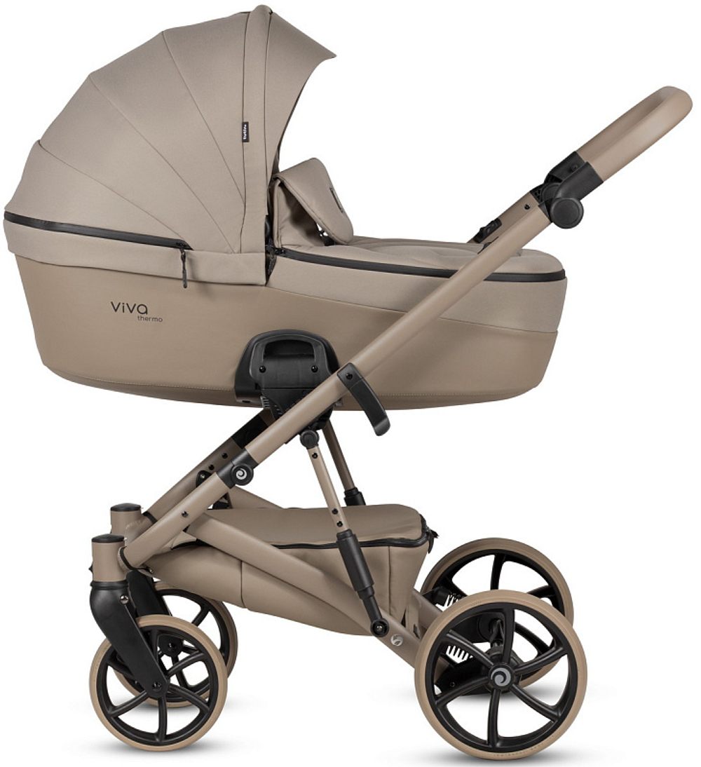 Детская коляска Tutis Viva 6 Plus Essential 2 в 1 1612068 Warm Grey