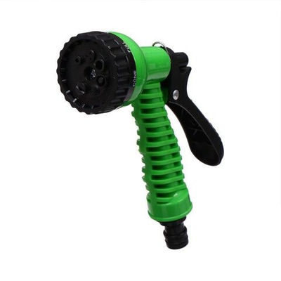 Набор для полива: пистолет с 7 режимами, 2 коннектора и адаптер