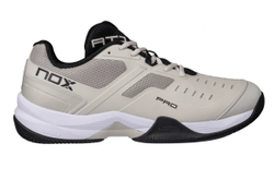 Мужские кросовки для Padel NOX AT10 Pro - silver birch/black