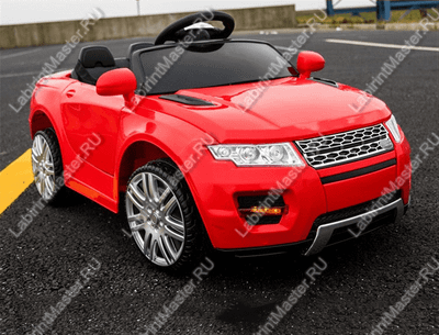 Детский электромобиль "Land Rover M6" красный