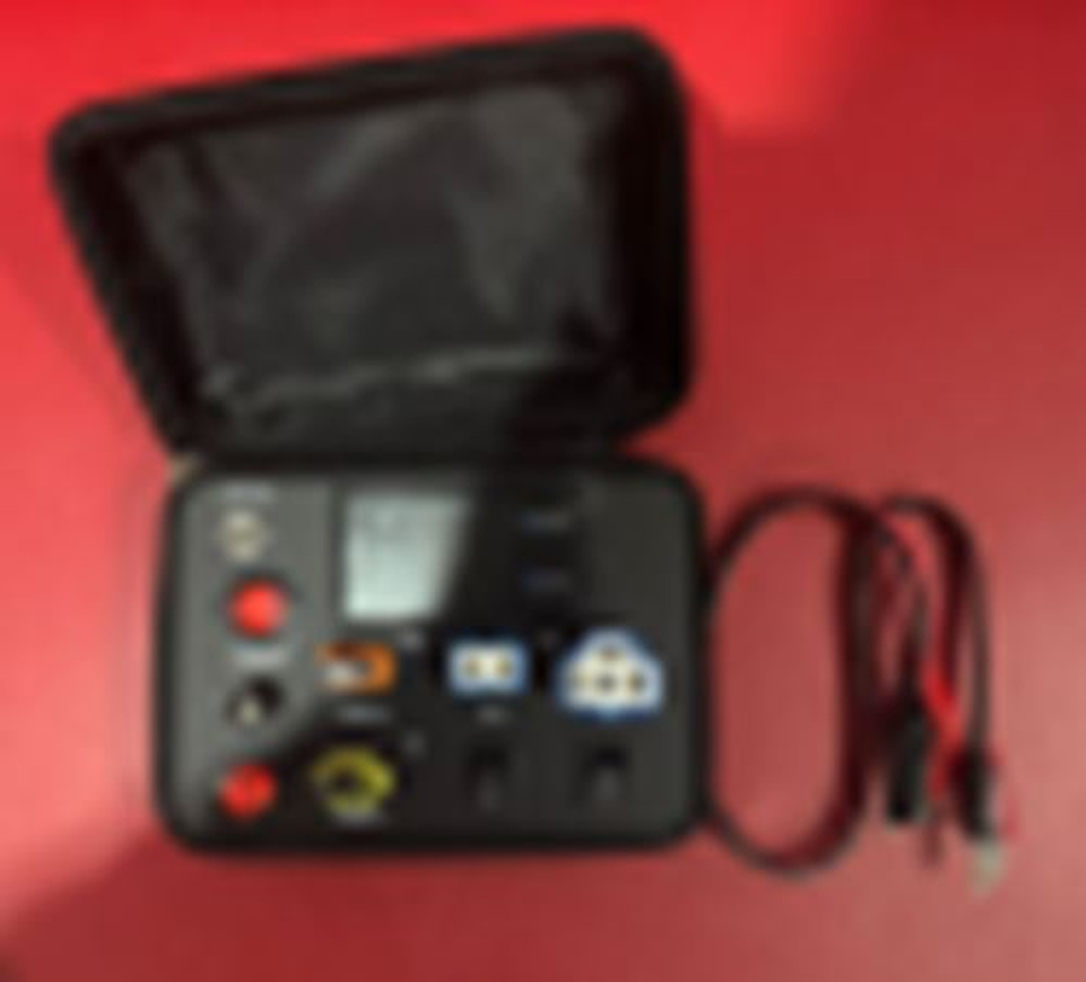 Тест машина для автоламп портативный, с блоком питания, max 12V/220W mini, в кейсе #60134