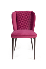 Стул Next, бархат винно-красный 16 new