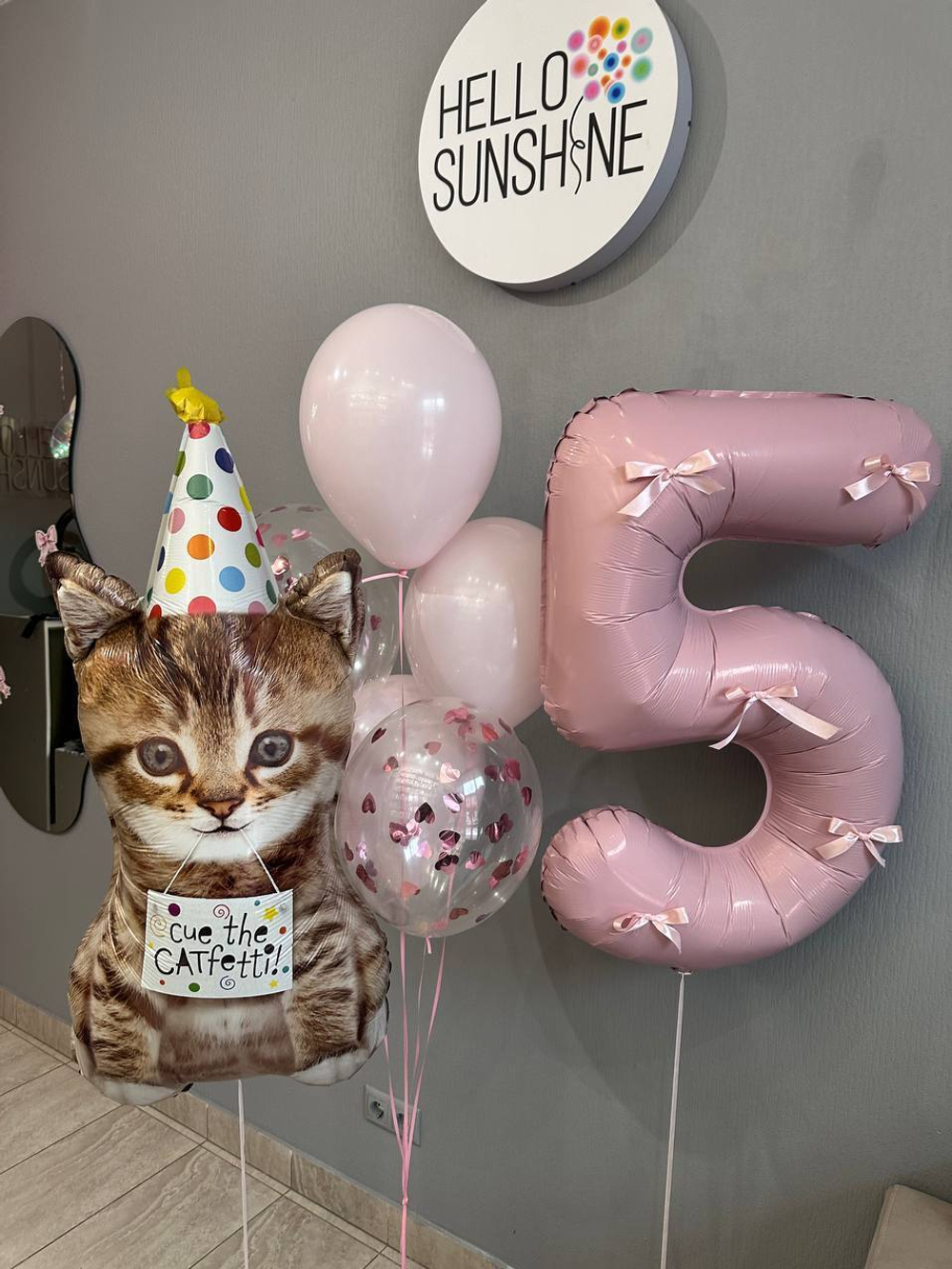 Набор шаров Розовая Нежность №4