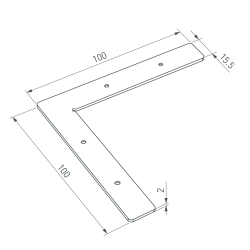 Соединитель профиля SL-LINE-2522-90 (Arlight, Металл) 042065