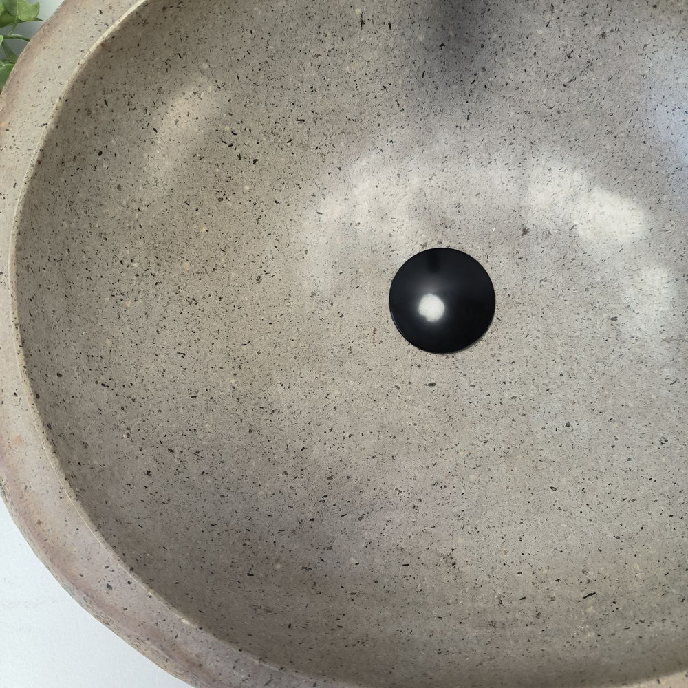 Раковина из речного камня RS-63879 (51*44*15) 0123