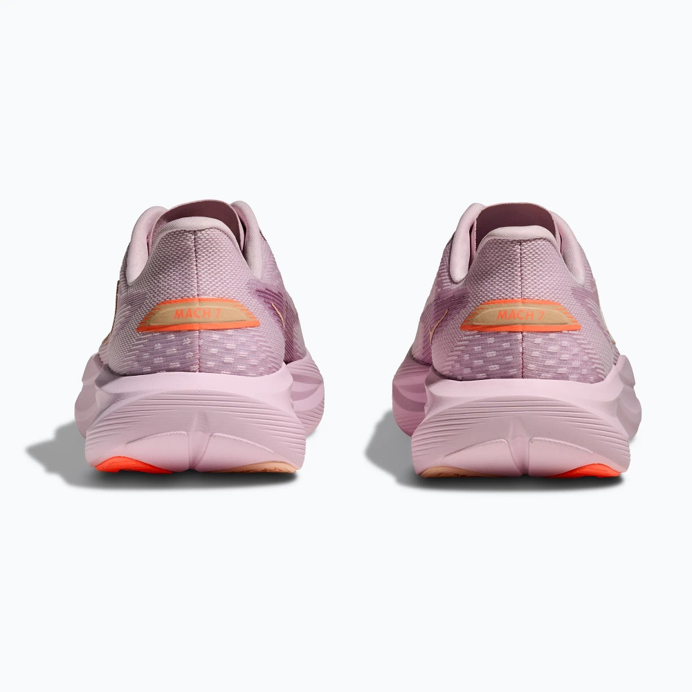 Женские Кроссовки для бега HOKA Mach 7 lilac cream/tangerine glow