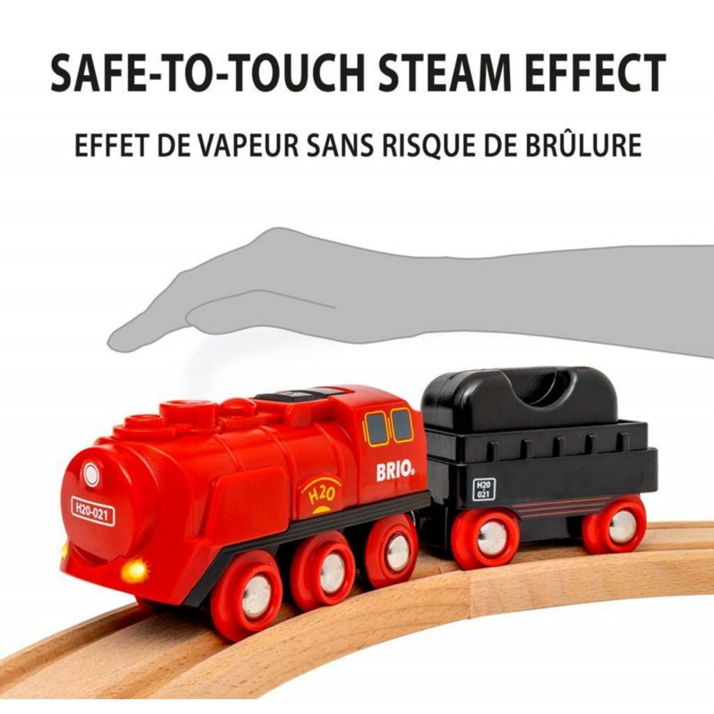 Brio - Trains &amp; Vehicles Набор с поездом на пару на батарейках 36017