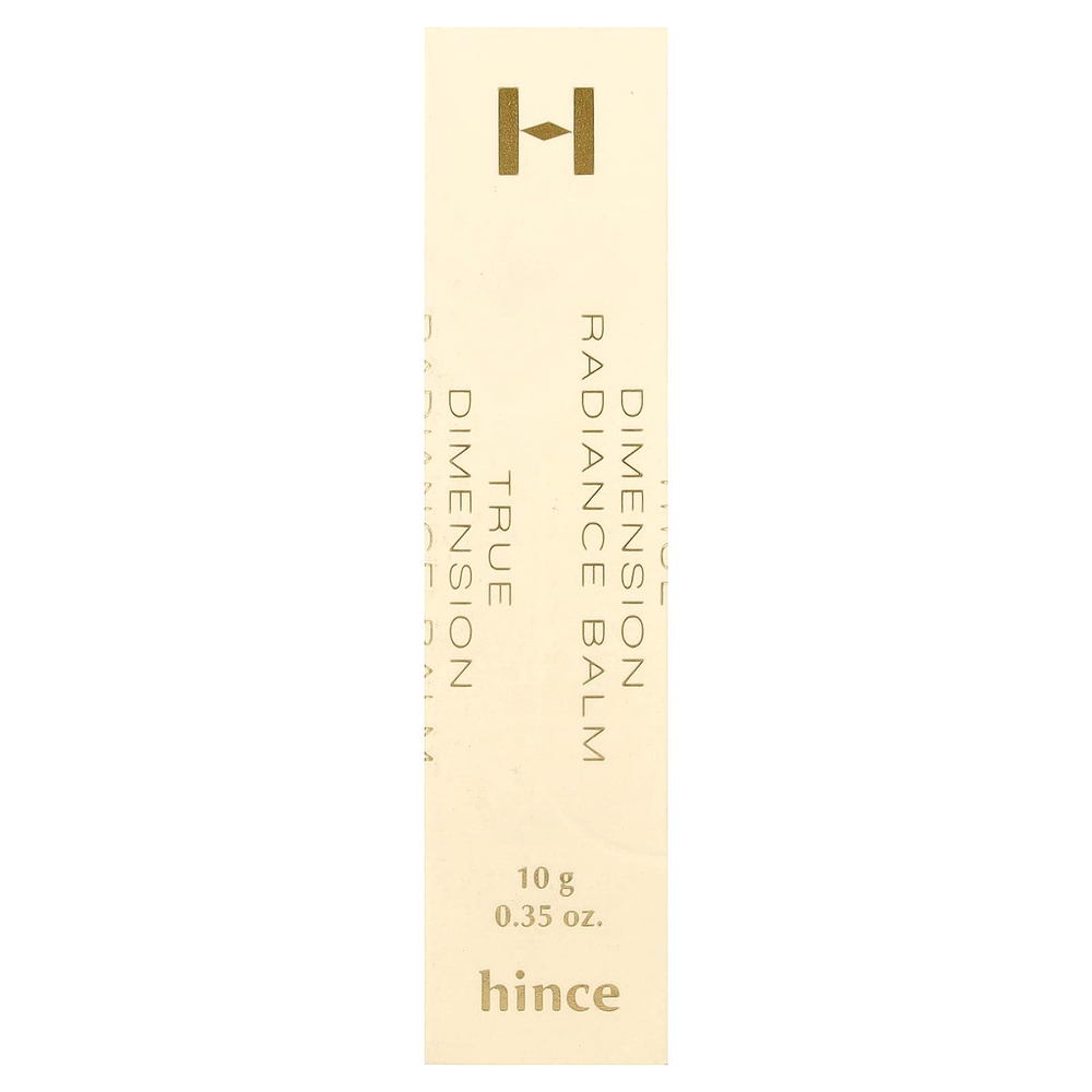 Hince, True Dimension, бальзам для сияния кожи, TP001, прозрачный, 10 г (0,35 унции)