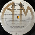 Carpenters ‎– Made In America (Голландия 1981г.)