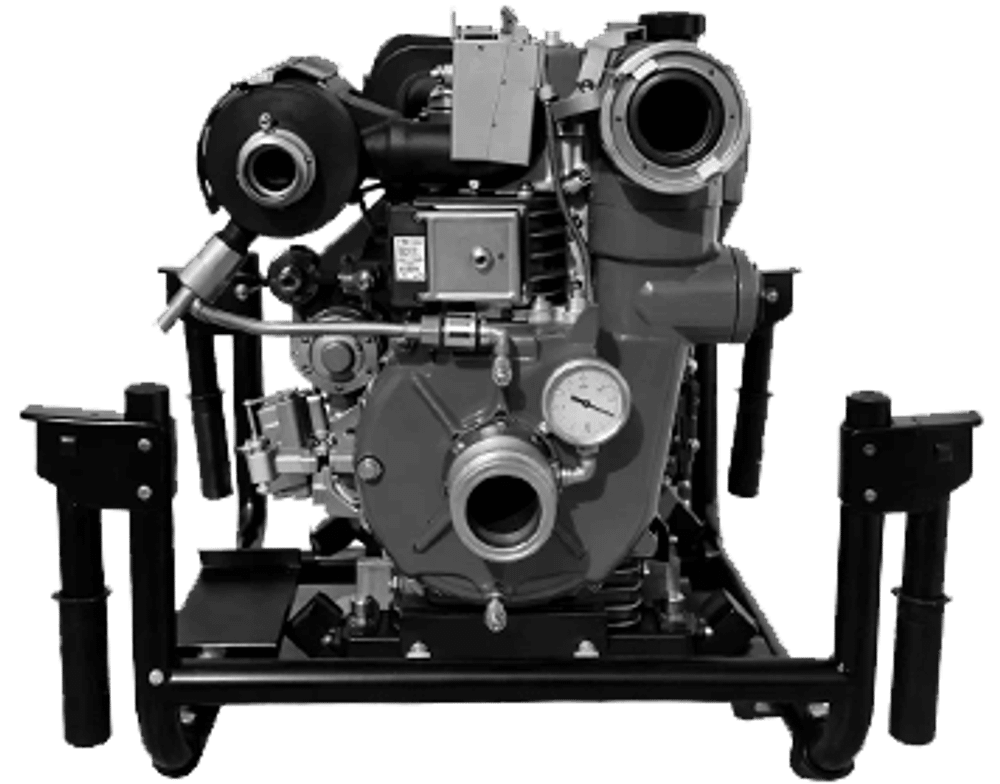 Насос дизельный водяной высокоподъемный с электрическим стартером "Vodotok" НДВП-2,5д-30м3/ч-60м-ЭС
