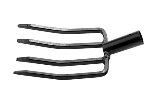 63833 Вилы 4-х рогие, огородные, 185х270мм, без черенка  Сибртех