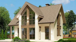 Проект Дома 99,48 кв. м из бруса Д-35