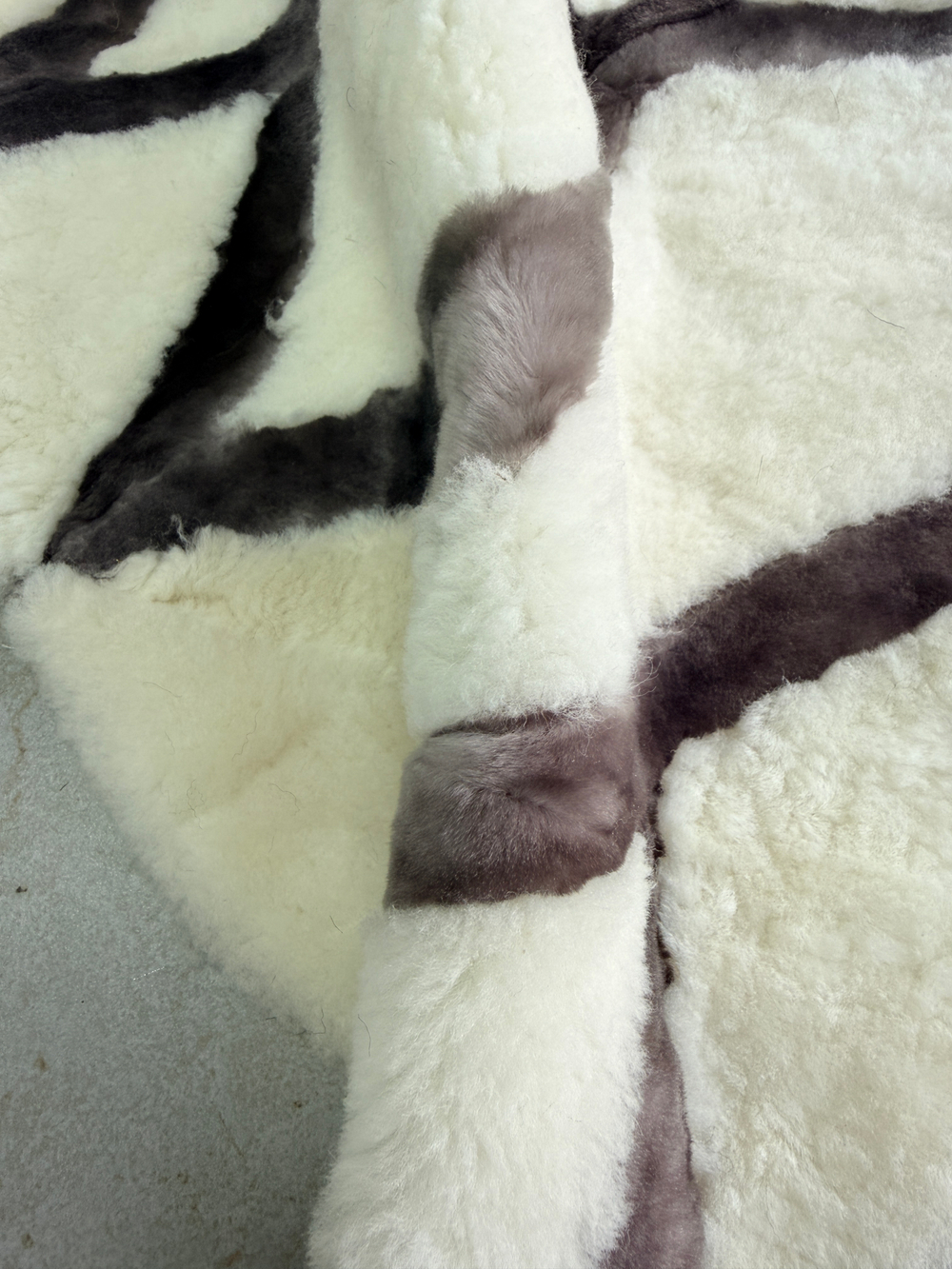 Ковер шкура натуральная овчина меховой