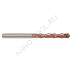 Сверло  6.0мм  твердосплавное 5D без подвода СОЖ. SP-X800050600 VHM AHNO по стали, чугуну, нерж. и ж