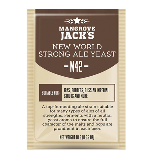 Дрожжи пивные Mangrove Jack New World Strong Ale M42, 10гр.
