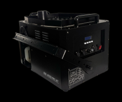 QS-400PRO — Вертикальная дым-машина (аналог CO2) 4500 Вт с RGBW-подсветкой и DMX