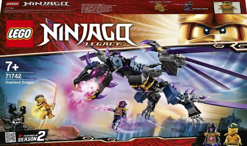 Конструктор LEGO Ninjago 71742 Дракон Оверлорда