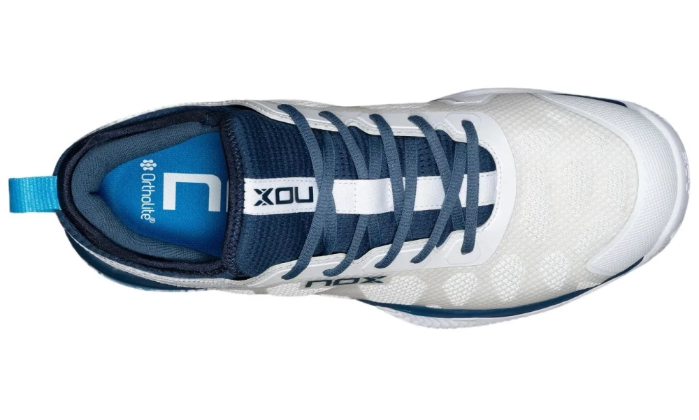 Женские кросовки для Padel NOX Nerbo - white/dusk blue
