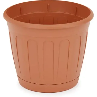 Горшок цв. Дионис 1,6л (коричневый) (комплект 32 шт)