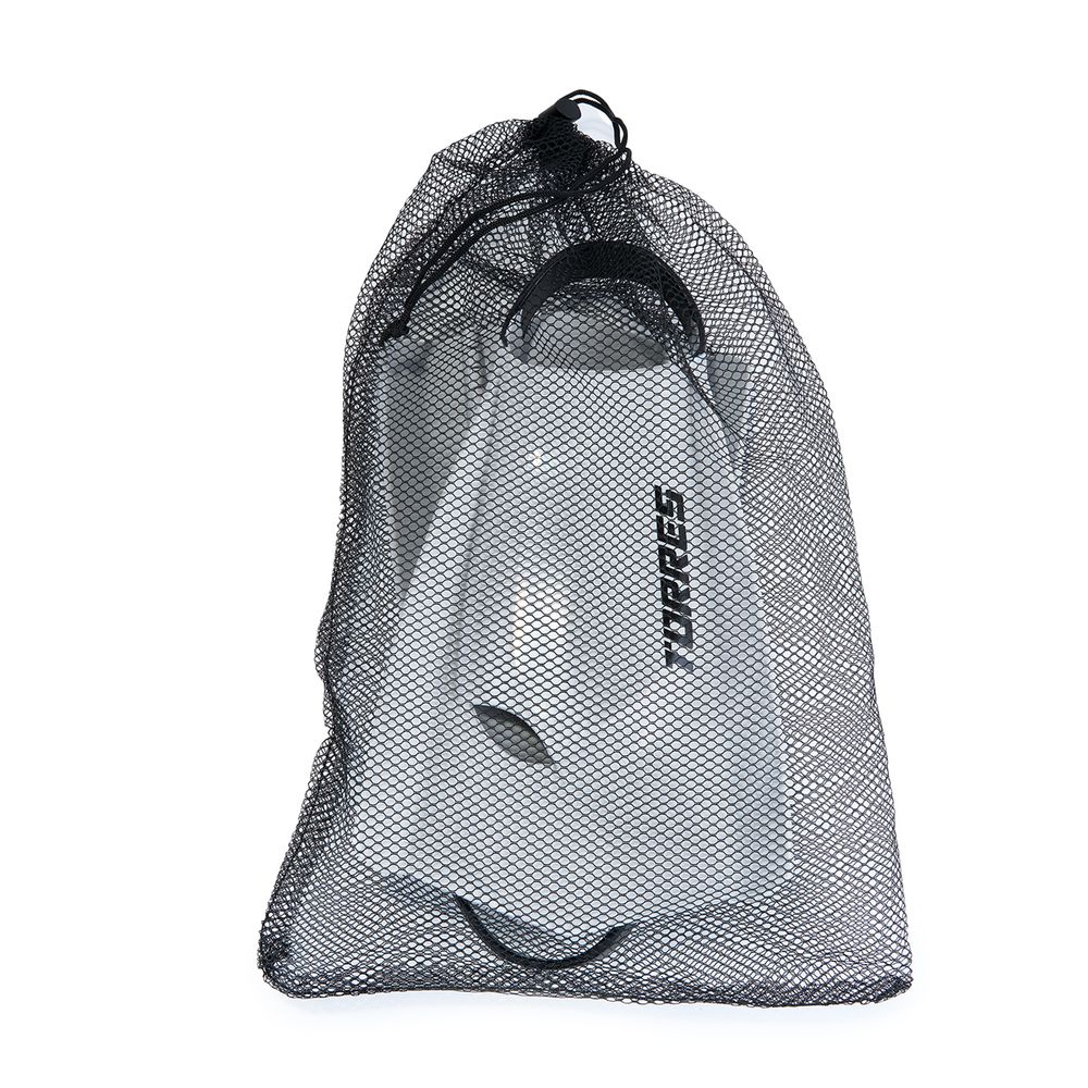 Ласты для бассейна профессиональные TORRES F03, SWF032403GR, р.EU 42-43 (L), серо-черный