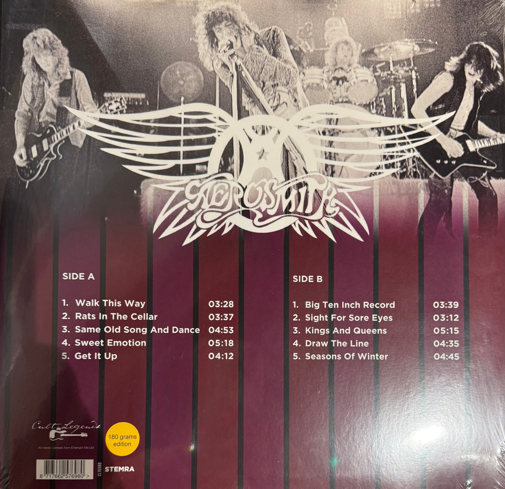 Виниловая пластинка Aerosmith – Best of Live at The Music Hall, Boston 1978 LP