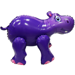 Шар Фольгированный Бегемот (Фиолетовый)