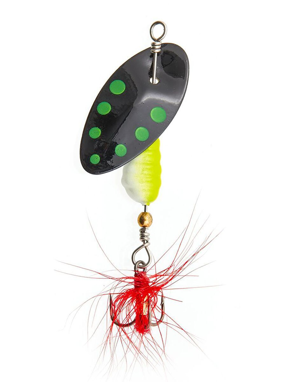 Блесна вращающаяся Lucky John EXCENTRIC IN-LINE 2.5г 003 в блистере