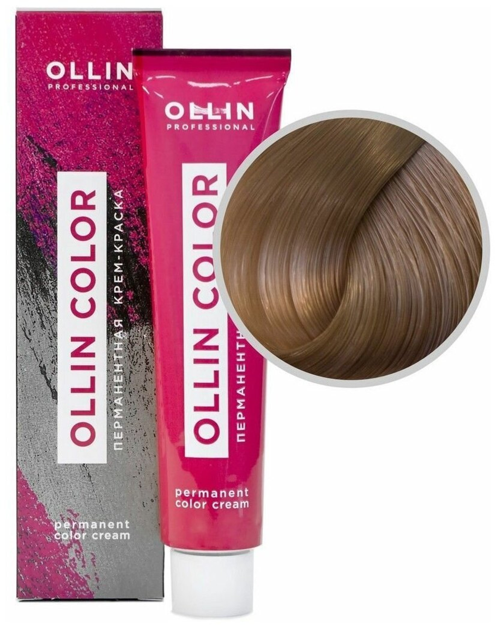 OLLIN COLOR 8/0 светло-русый 100 мл Перманентная крем-краска для волос