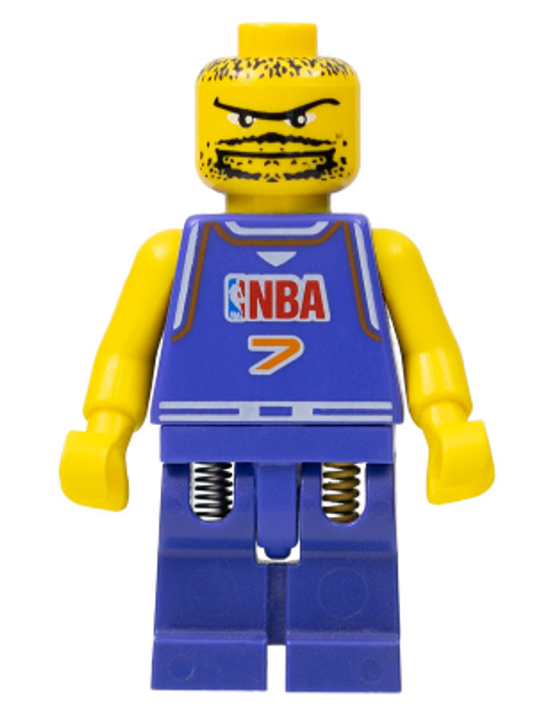 Минифигурка LEGO nba025 Игрок номер 7