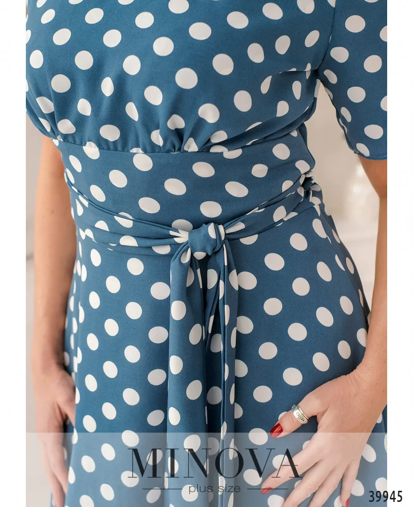 Платье 20-20-голубой Minova