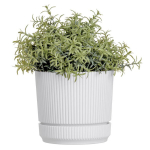 Кашпо СТРИП круглое D=140мм 1,3 л с поддоном М3246