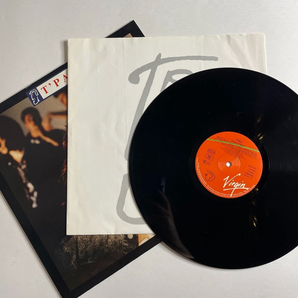 Винтажная виниловая пластинка LP T'Pau Bridge Of Spies (Germany 1987)