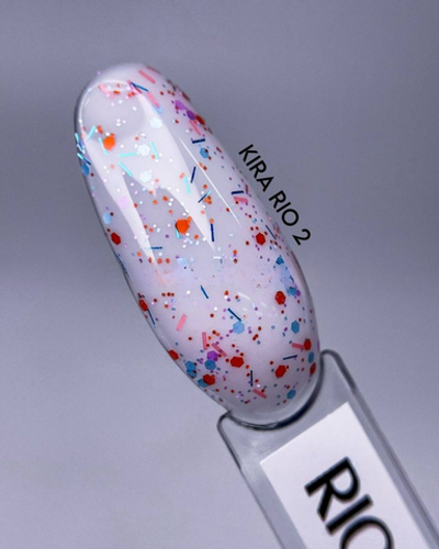 КИРА Гель-лак   RIO  №002 10 мл.