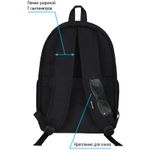 Рюкзак Berlingo Casual Offline 39,5*27*13см, 500 гр., 1отд. 3карм, уплотненная спинка