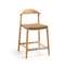 Полубарный стул Glynis, 62 см, массив эвкалипта