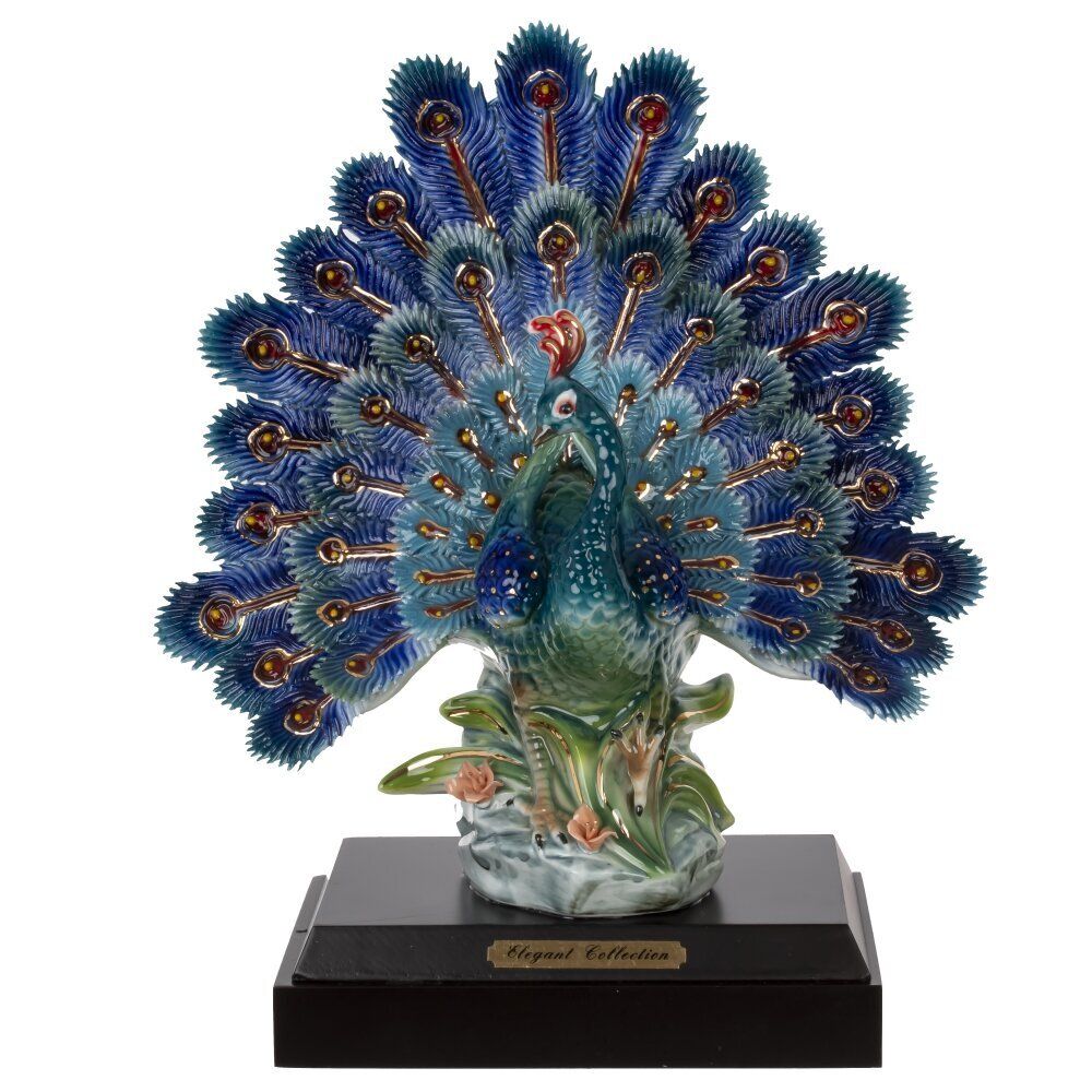 GAEM Фигурка декоративная "Павлин", L26 W13 H30 см