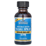 Natural Path Silver Wings, Натуральный серебряный спрей для носа, средство для облегчения пазух носа, 50 част. / Млн, 30 мл (1 жидк. унц.)