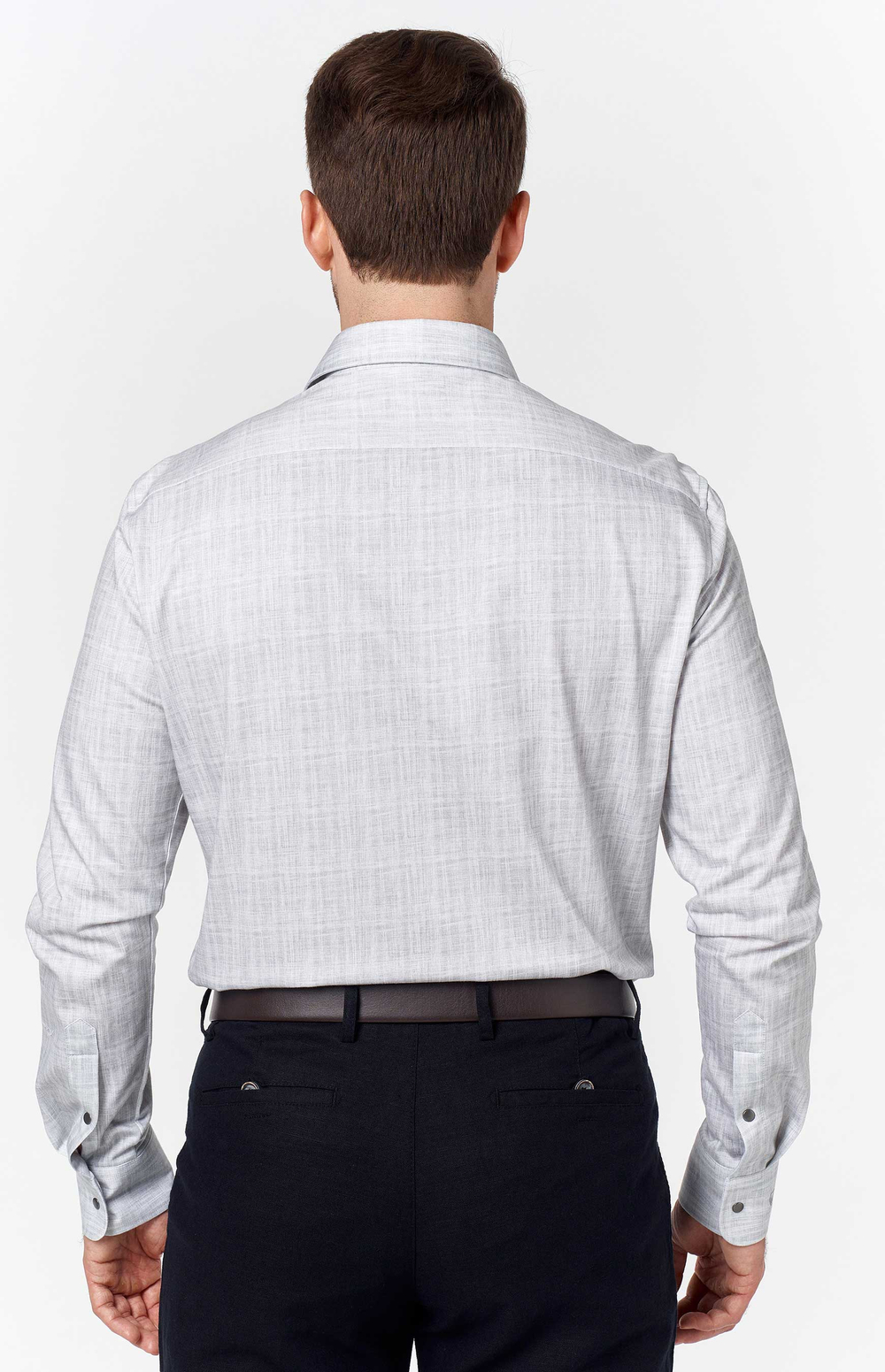 Сорочка мужская VESTER хлопок 100%, длинный рукав, артикул 50919 01