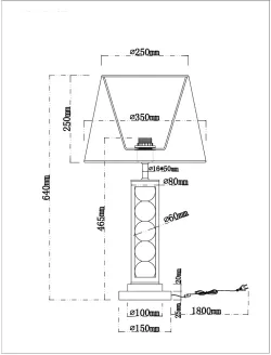 Декоративная настольная лампа Arte Lamp JESSICA