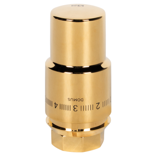 Термоголовка жидкостная Royal Thermo Design PRO М30х1,5 (золото)