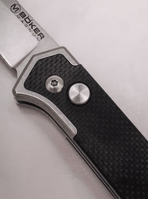 Тактический складной автоматический нож BOKER MAGNUM Черный
