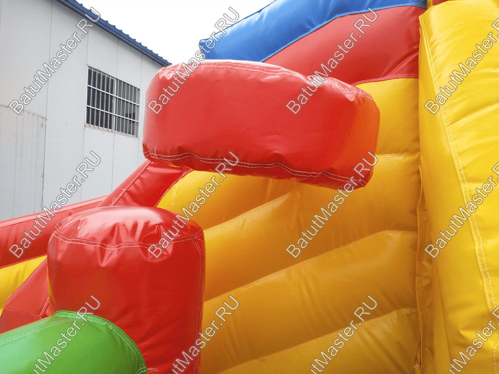 Детский надувной батут "Границы радости 2" 3,5х3м